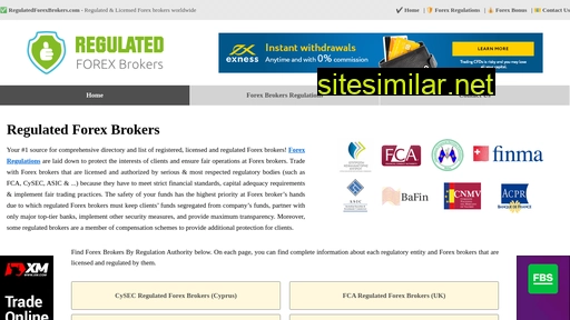 regulatedforexbrokers.com alternative sites