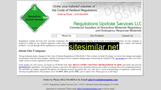 regulationsupdate.com alternative sites