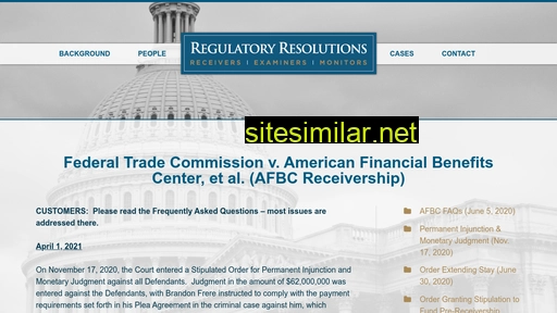 Regulatoryresolutions similar sites