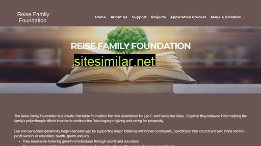 reisefamilyfoundation.com alternative sites