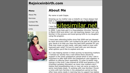 rejoiceinbirth.com alternative sites