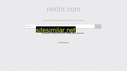 Reklm similar sites