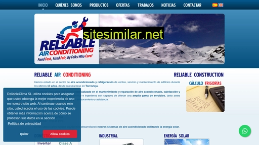 reliable-clima.com alternative sites