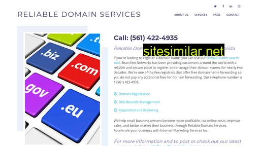 Reliabledomainservices similar sites