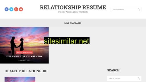 relationshipresume.com alternative sites