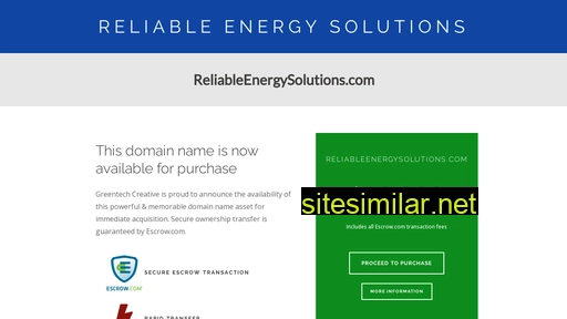 Reliableenergysolutions similar sites