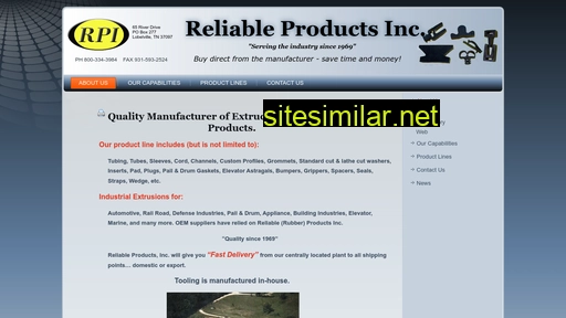 reliablerubbersales.com alternative sites