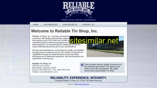 reliabletin.com alternative sites