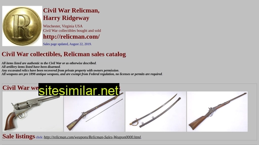 relicman.com alternative sites