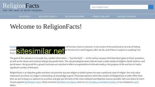 religionfacts.com alternative sites