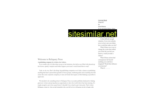 Reliquarypress similar sites