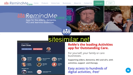 remindmecare.com alternative sites