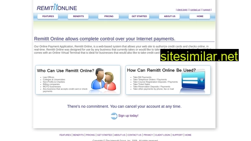 Remititonline similar sites