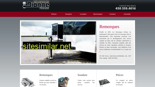 remorquesdionne.com alternative sites