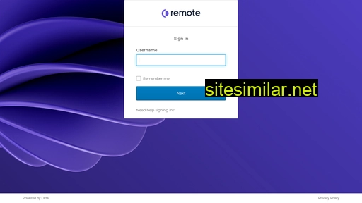 remote.okta.com alternative sites