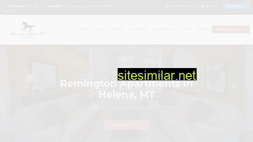 remingtonapartmentshelena.com alternative sites