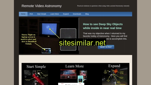 Remotevideoastronomy similar sites