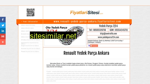 renault-yedek-parca-ankara.fiyatlarisitesi.com alternative sites