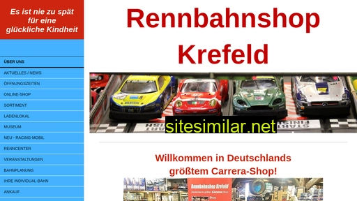 rennbahnshop-krefeld.com alternative sites