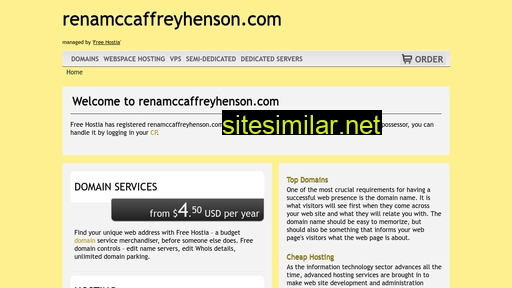 renamccaffreyhenson.com alternative sites