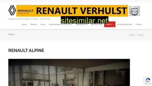 Renault-verhulst similar sites