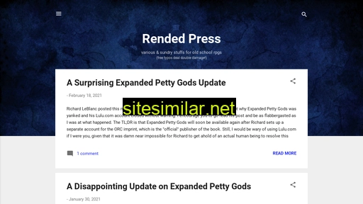Rendedpress similar sites