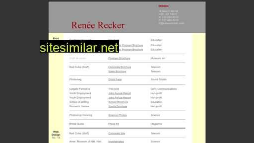 reneerecker.com alternative sites