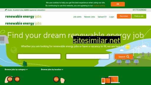 renewableenergyjobs.com alternative sites