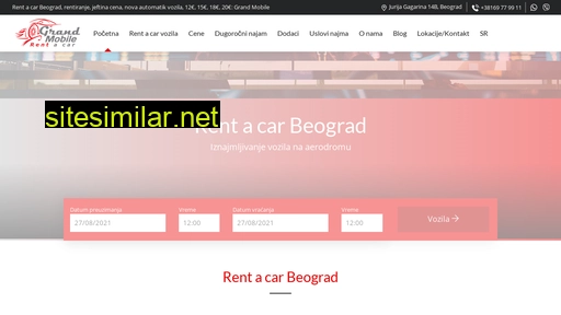 rentacargrandmobile.com alternative sites