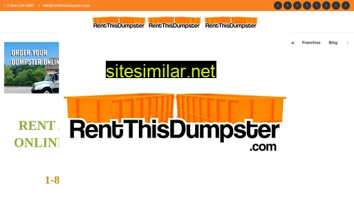Rentthisdumpster similar sites