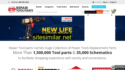 repairtoolparts.com alternative sites
