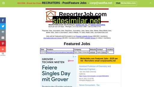 reporterjob.com alternative sites