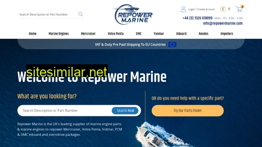 repowermarine.com alternative sites