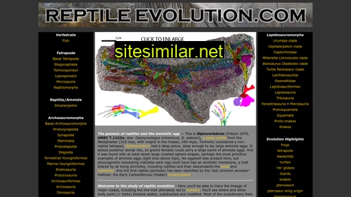 Reptileevolution similar sites
