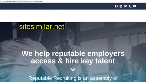 reputablerecruiting.com alternative sites