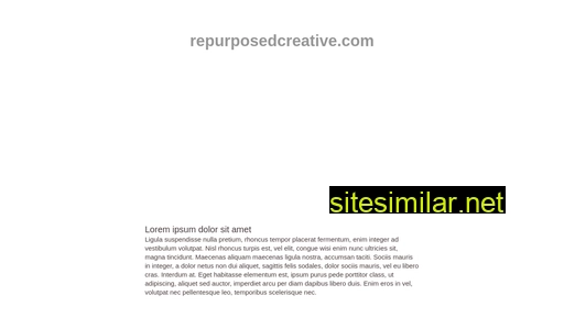 repurposedcreative.com alternative sites