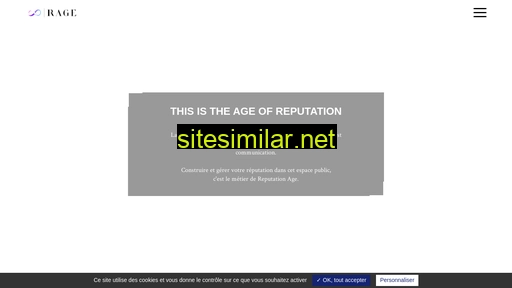 Reputation-age similar sites