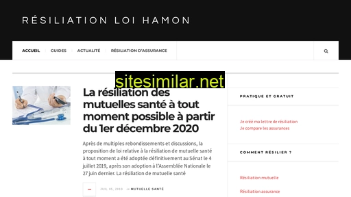 resiliation-loihamon.com alternative sites
