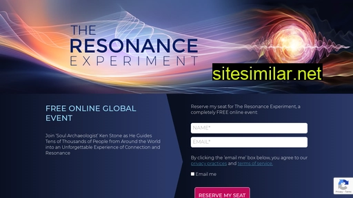 resonanceexperiment.com alternative sites