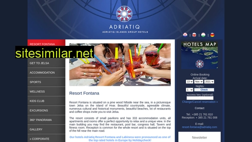 resortfontana-adriatiq.com alternative sites