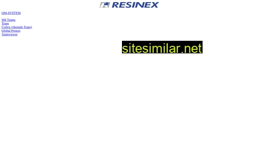 Resinex-kunststoffe similar sites