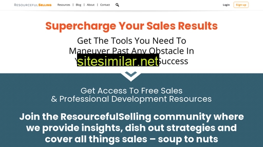 resourcefulselling.com alternative sites
