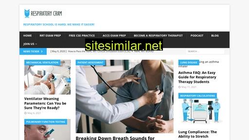 Respiratorycram similar sites