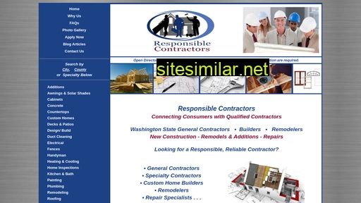 responsiblecontractors.com alternative sites