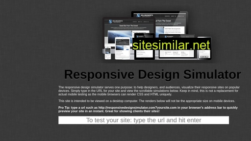 responsivedesignsimulator.com alternative sites