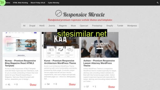 responsivemiracle.com alternative sites