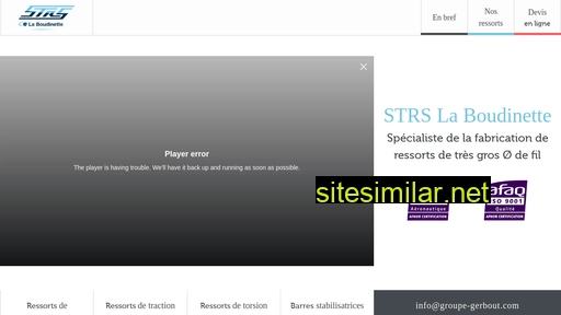 ressorts-strs.com alternative sites