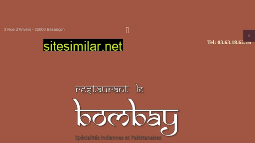 restaurant-bombay-besancon.com alternative sites
