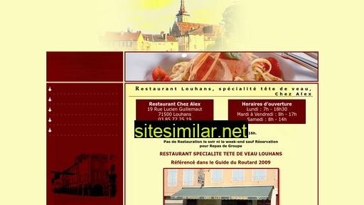 restaurant-chezalex.com alternative sites