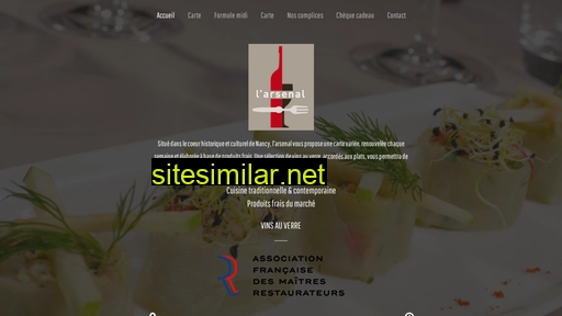 restaurant-larsenal.com alternative sites